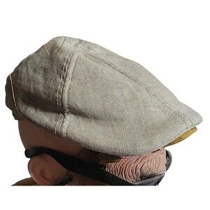 Angela & William Newsboy Hat Beige